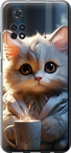 Чехол White cat для Xiaomi Poco M4 Pro