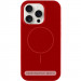 Чохол Silicone Case Full Protective (AA) NO LOGO with Magnetic Safe на Apple iPhone 14 (6.1") (Червоний / Deep Red)