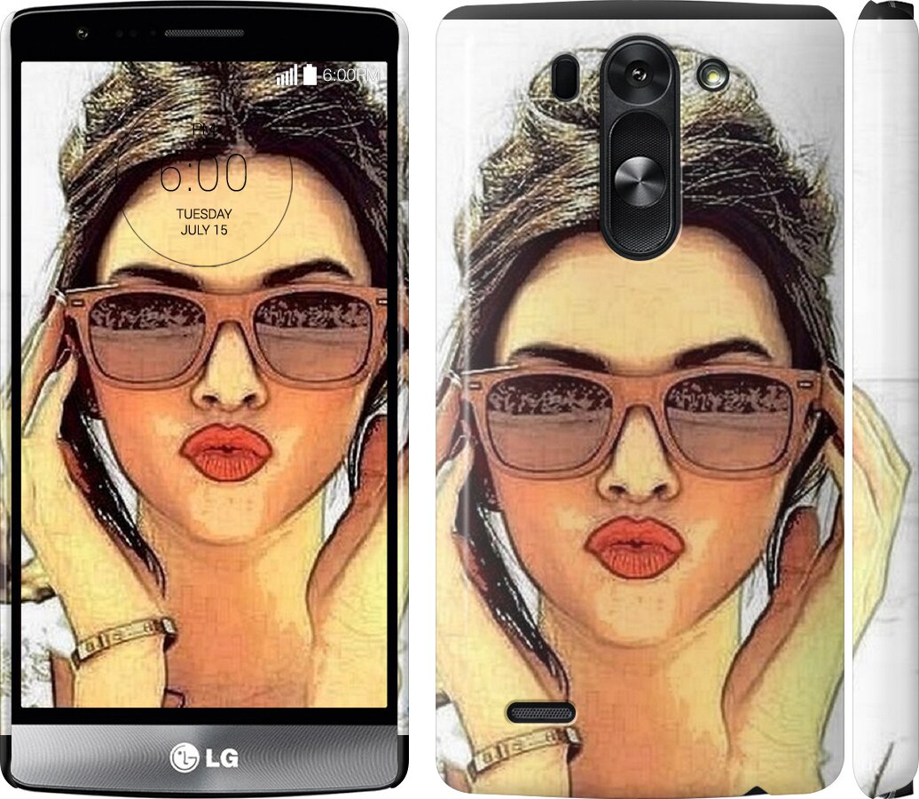 

Чехол Девушка_арт для LG G3s D724 111139
