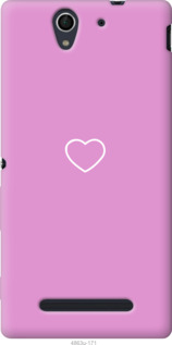 

Чехол Сердце 2 для Sony Xperia C3 D2502 1055407