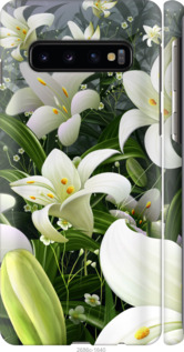 

Чехол Белые лилии для Samsung Galaxy S10 701230