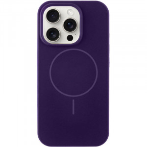 Чехол Silicone Case Full Protective (AA) NO LOGO with Magnetic Safe для Apple iPhone 16 Pro (6.3")