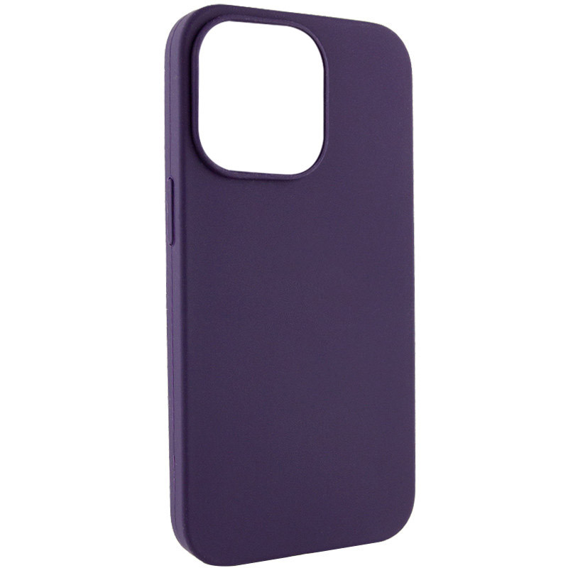 Фото Чехол Silicone Case Full Protective (AA) NO LOGO для Apple iPhone 14 Pro (6.1") (Фиолетовый / Elderberry) на vchehle.ua