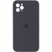 Чехол Silicone Case Square Full Camera Protective (AA) для Apple iPhone 11 Pro (5.8") (Серый / Dark Gray)