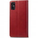Фото Шкіряний чохол-книжка GETMAN Gallant (PU) для ZTE Blade V2020 Smart (Червоний) на vchehle.ua
