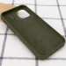 Фото Чохол Silicone Case Full Protective (AA) на Apple iPhone 14 (6.1") (Зелений / Dark Olive) на vchehle.ua