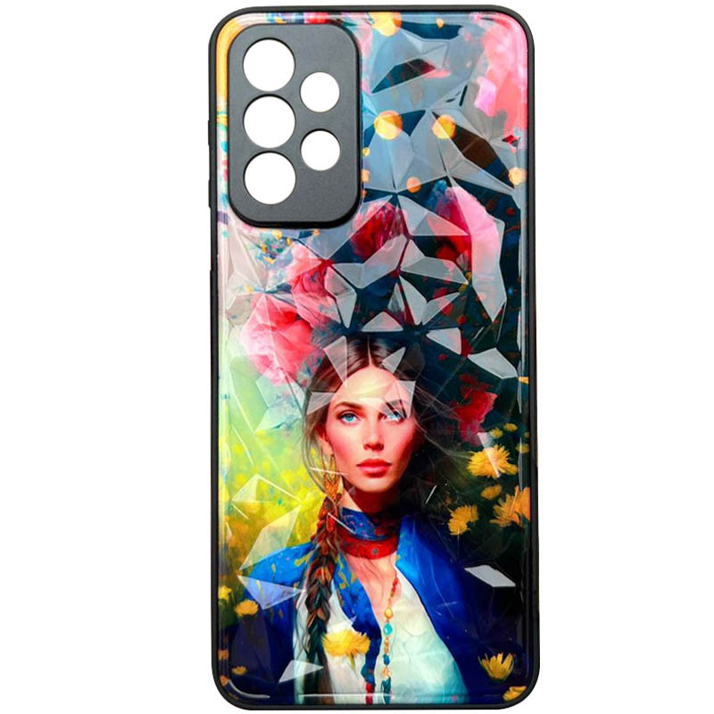 TPU+PC чехол Prisma Ladies для Samsung Galaxy A33 5G (Peonies)