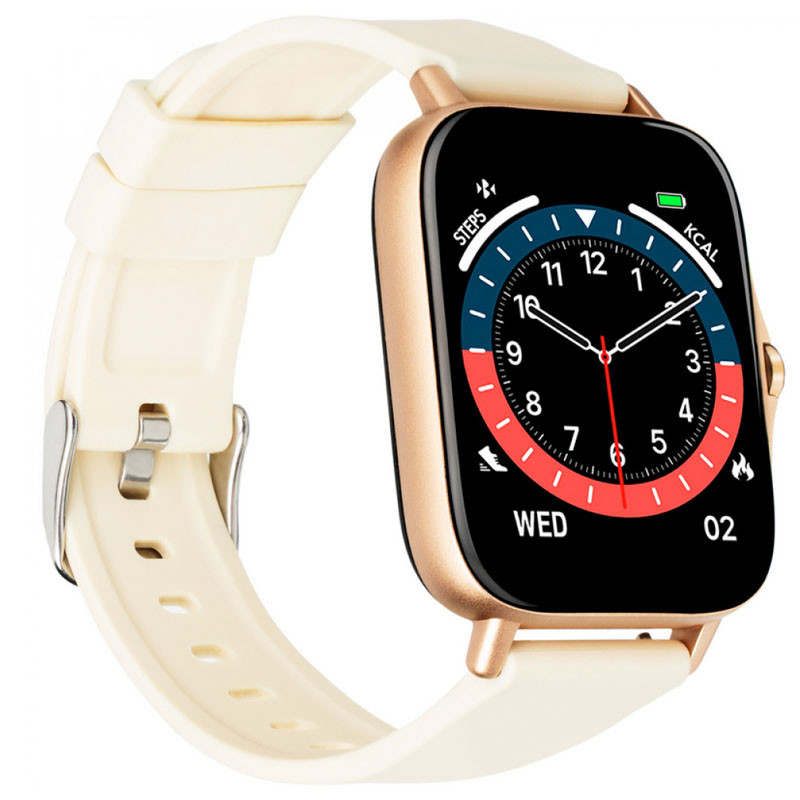 Фото Смарт-часы Gelius Pro GP-SW004 (Amazwatch GT2) (IPX7) (Золотой) на vchehle.ua