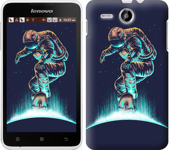 

Чехол Космонавт на скейтборде для Lenovo A529 591305