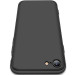 Фото Пластиковая накладка GKK LikGus 360 градусов (opp) для Apple iPhone SE (2020) / 7 / 8 (Черный) на vchehle.ua