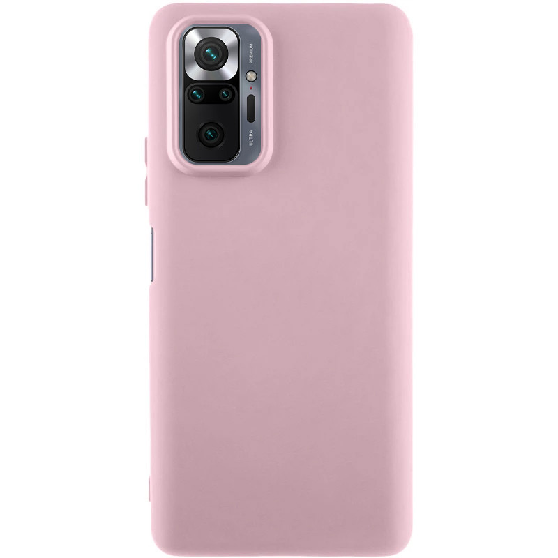 Чехол Silicone Cover Lakshmi (AA) для Xiaomi Redmi Note 10 Pro / 10 Pro Max (Розовый / Pink Sand)