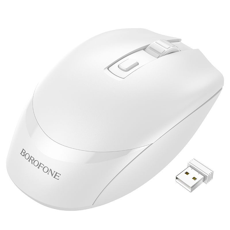 Мышь BOROFONE BG7 Platinum 2.4G (White)