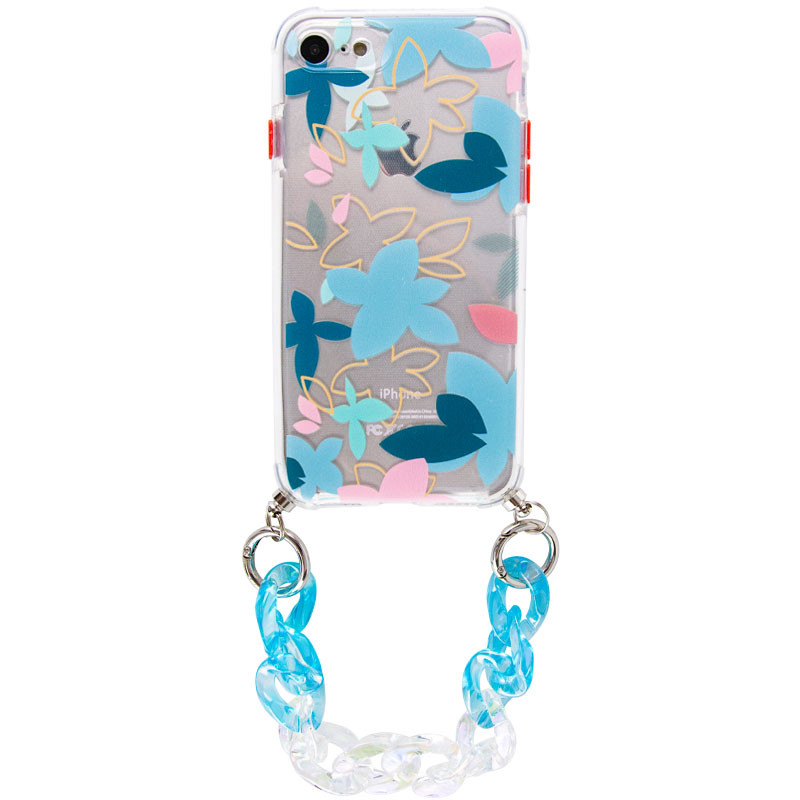 

TPU+PC чехол Colorific с подвесной цепью для iPhone SE (2020) (Misty) 1186727