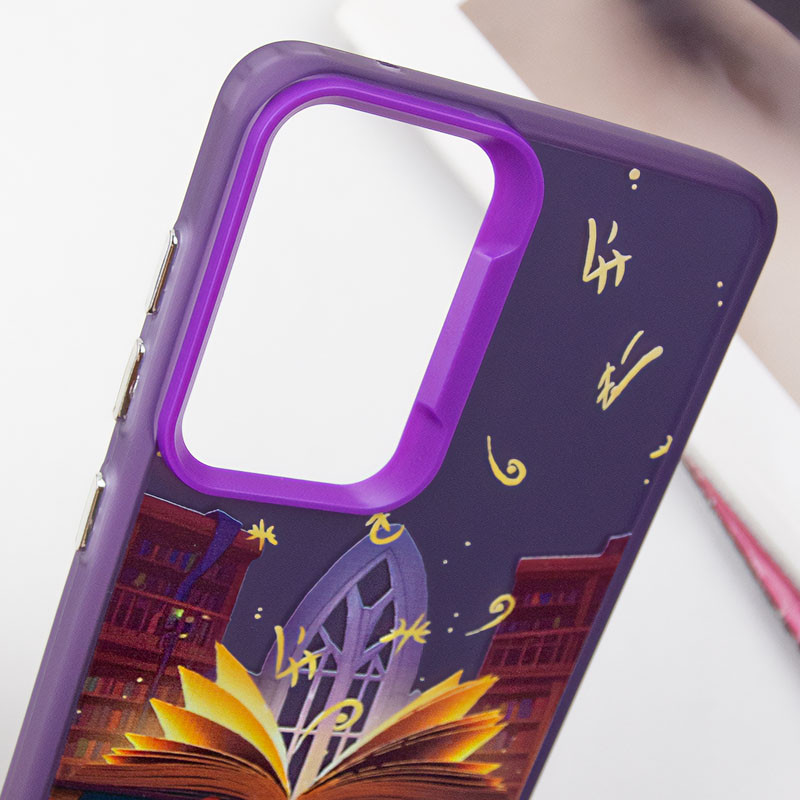 Фото TPU+PC чехол TakiTaki Fantasy magic glow для Apple iPhone 12 Pro Max (6.7") (Libraby - Purple) в магазине vchehle.ua