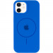 Фото Чехол Silicone Case Full Protective (AA) with Magnetic Safe для Apple iPhone 11 (6.1") (Синий / Capri Blue) на vchehle.ua
