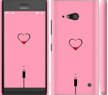 

Чохол Підзарядка сердца1 на Nokia Lumia 730 730508