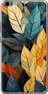

Чохол Кольорове листя на Xiaomi Mi Max 1629360