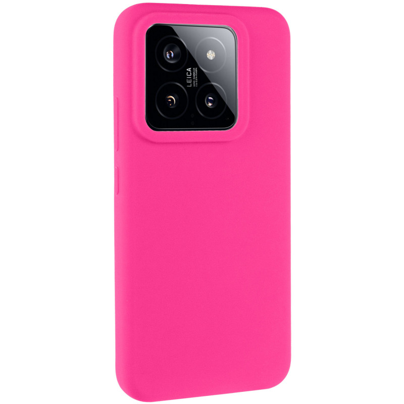 Чохол Silicone Cover Lakshmi (AAA) на Xiaomi 14 (Рожевий / Barbie pink)