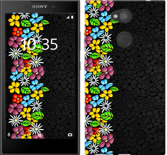 

Чехол цветочный орнамент для Sony Xperia L2 H4311 651815
