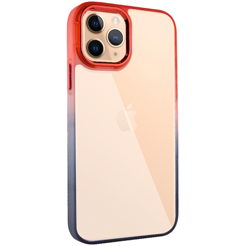 Чехол TPU+PC Fresh sip series для Apple iPhone 11 Pro (5.8") (Черный / Красный)