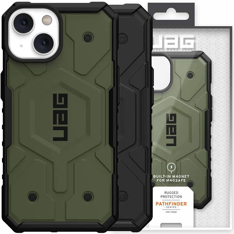 Ударопрочный чехол UAG Pathfinder with MagSafe для Apple iPhone 13 (6.1")