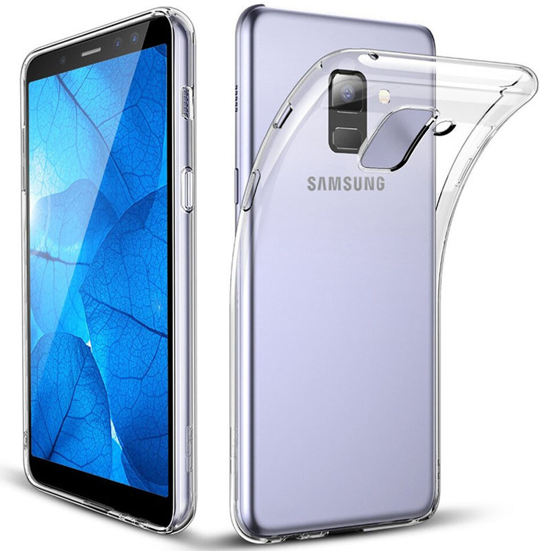 TPU чохол Epic Transparent 1,5mm на Samsung A530 Galaxy A8 (2018) (Прозорий (прозорий))