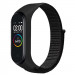 Ремешок Nylon New для Xiaomi Mi Band 3/4/5/6/7 (Black)