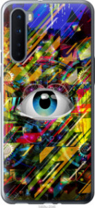 Чехол Абстрактный глаз для OnePlus Nord