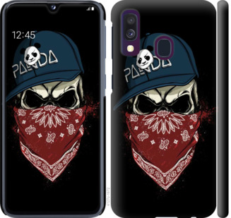 

Чехол Череп в кепке для Samsung Galaxy A40 2019 A405F 710364