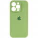 Чохол Silicone Case Full Camera Protective (AA) на Apple iPhone 14 Pro (6.1") (М'ятний / Mint)