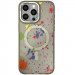 Чохол TPU+PC Flush with Magnetic Safe на Apple iPhone 16 Pro (6.3") (Titanium grey)