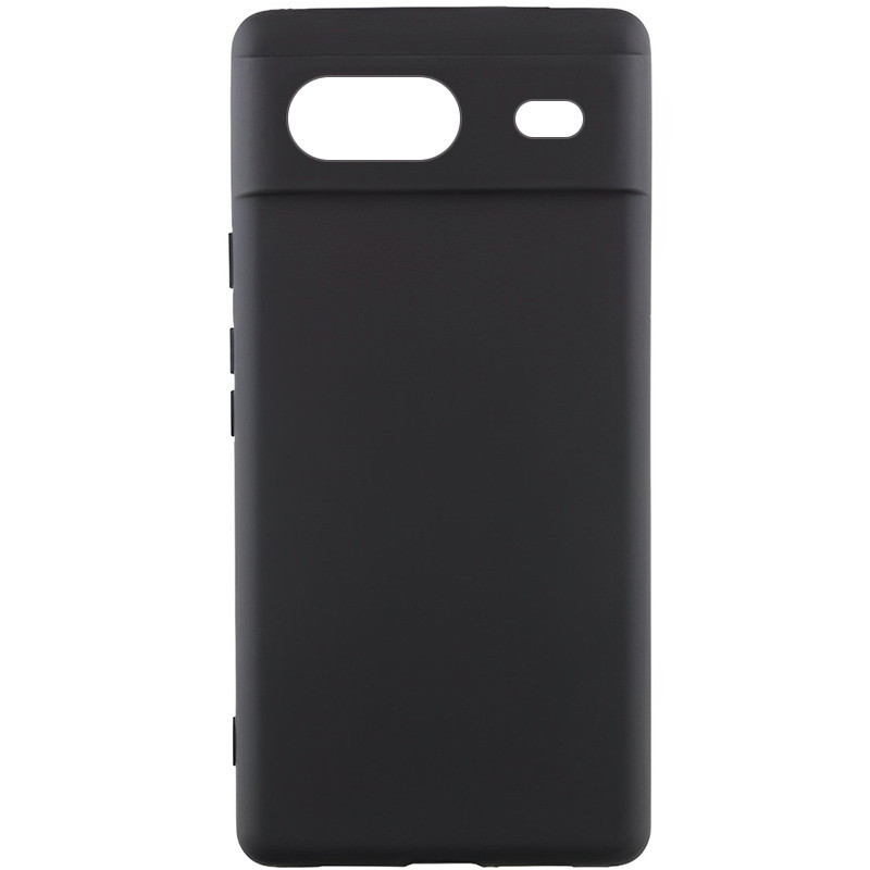 Чехол Silicone Cover Lakshmi Full Camera (AA) для Google Pixel 8a (Черный / Black)