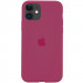 Чехол Silicone Case Full Protective (AA) для Apple iPhone 11 (6.1") (Красный / Rose Red)