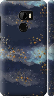 

Чехол Ночь золотые звезды для HTC One X10 1406023