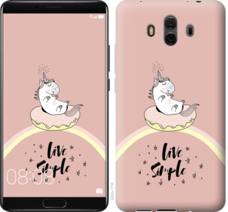 

Чохол Єдинорожки в пончике на Huawei Mate 10 719564