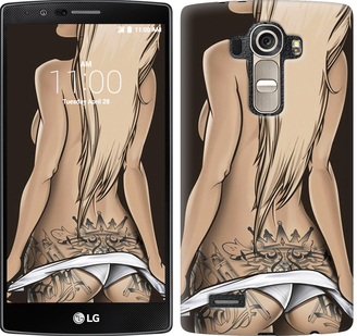 

Чехол Девушка с татуировкой для LG G4 H815 644274