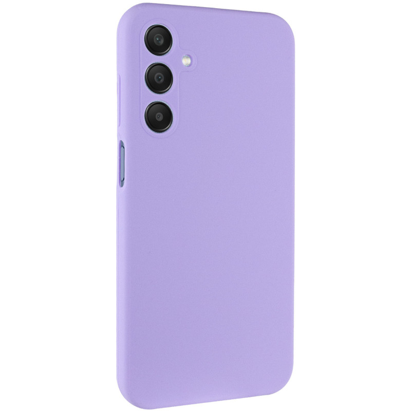 Чохол Silicone Cover Lakshmi Full Camera (AA) на Samsung Galaxy A15 4G/5G / M15 5G (Бузковий / Dasheen)