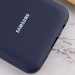 Купить Чехол Silicone Cover Full Protective (AA) для Samsung Galaxy A02s (Темно-синий / Midnight blue) на vchehle.ua
