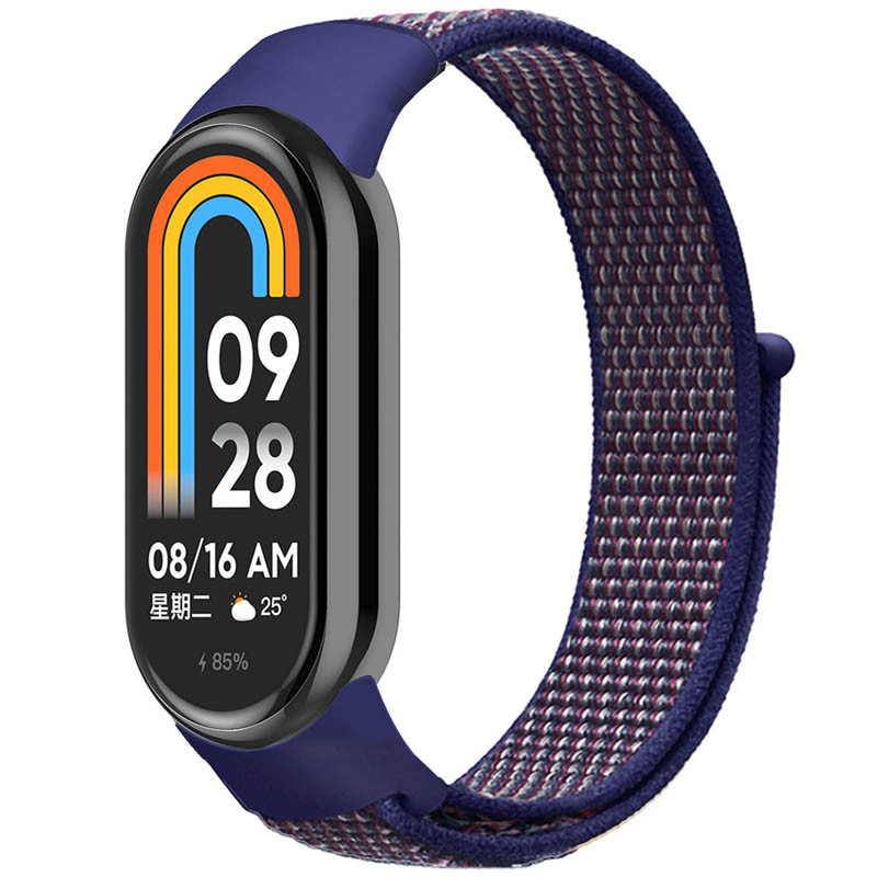 Ремешок Nylon New для Xiaomi Mi Band 8/9 (Navy Blue)