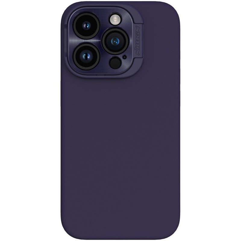 Чохол Silicone Nillkin LensWing Prop Magnetic на Apple iPhone 16 Pro Max (6.9") (Фіолетовий / Deep Purple)