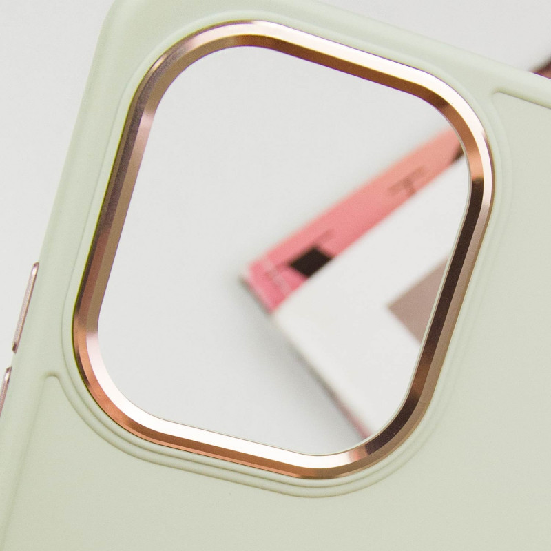 Фото TPU чехол Bonbon Metal Style для Xiaomi Redmi Note 13 Pro 4G / Poco M6 Pro 4G (Белый / White) в магазине vchehle.ua