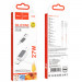 Фото Дата кабель Hoco X108 Benefit 27W Type-C to Lightning (1m) (White) в маназині vchehle.ua