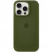 Чехол Silicone Case Full Protective (AA) для Apple iPhone 13 Pro Max (6.7") (Зеленый / Dark Olive)