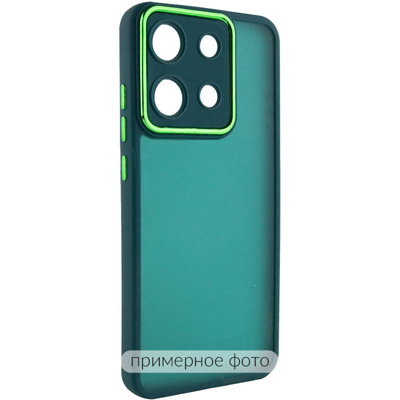 TPU+PC чехол Accent для Xiaomi Redmi 14C / Poco C75 (Green)