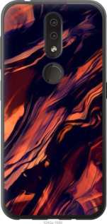 

Чехол Черно-оранжевая абстракция для Nokia 4.2 1404998