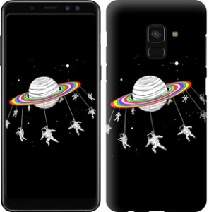 Чехол Лунная карусель для Samsung Galaxy A8 2018 A530F