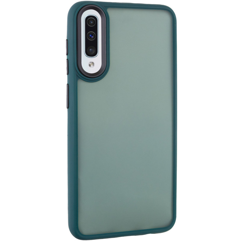 Чехол TPU+PC Lyon Frosted для Samsung Galaxy A50 (A505F) / A50s / A30s (Green)