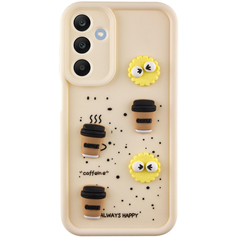 Чехол TPU Toys Case для Samsung Galaxy A16 4G/5G (Sand / Always Happy)