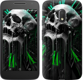 

Чохол Череп-годинник на Motorola Moto G4 Play 645120