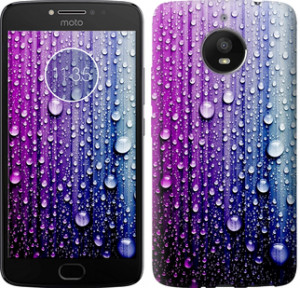Чехол Капли воды для Motorola Moto E4 Plus